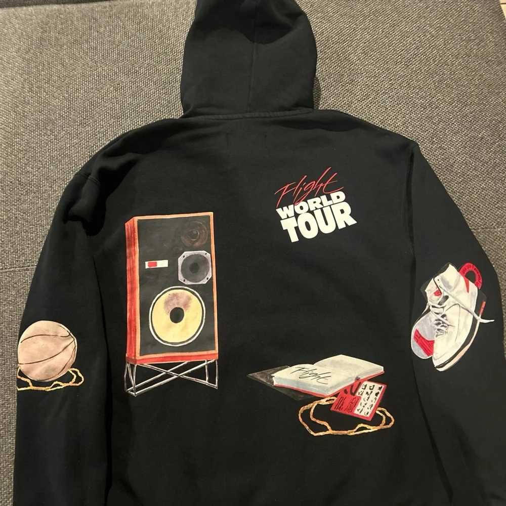 Rare Y2K Nike Air Jordan Flight Workd Tour Hoodie